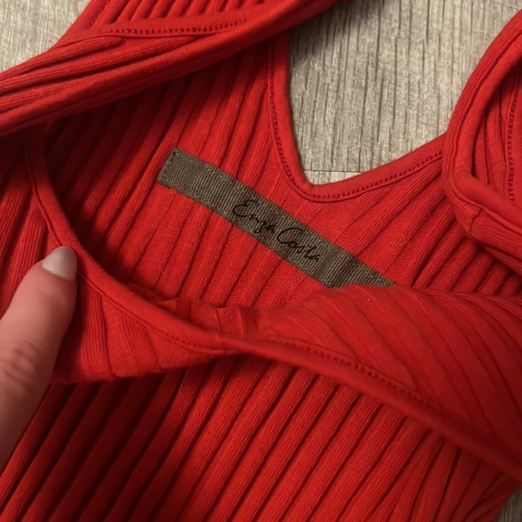 Enza costa ribbed knit dress - Picture 5 of 6